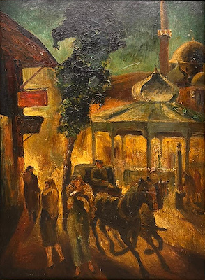 Kemal Zeren imzalı tablo — Yağlı Boya, 34×49 cm, 30.000 TL müzayede satışı