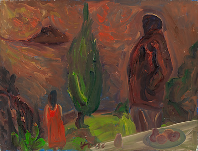 Yavuz Tanyeli imzalı tablo — Yağlı Boya, 46×61 cm, 75.000 TL müzayede satışı