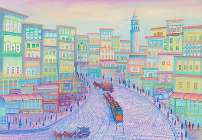 Mehmet Arpacık imzalı tablo — Yağlı Boya, 70×100 cm, 47.500 TL müzayede satışı