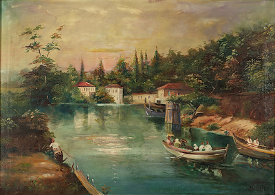 Morelli imzalı tablo — Yağlı Boya, 70×100 cm, 22.000 TL müzayede satışı