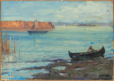 D. Florıan imzalı tablo — Yağlı Boya, 34×48 cm, 17.000 TL müzayede satışı