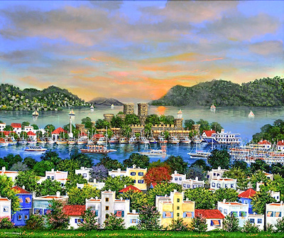 Yalçın Gökçebağ imzalı tablo — Yağlı Boya, 100×120 cm, 660.000 TL müzayede satışı