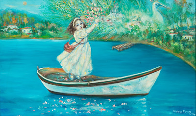Neriman Oyman imzalı tablo — Yağlı Boya, 60×100 cm, 85.000 TL müzayede satışı