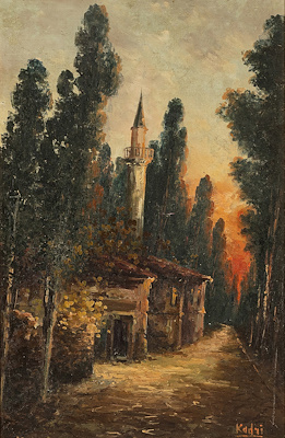 Kadri Aytolon imzalı tablo — Yağlı Boya, 50×32 cm, 65.000 TL müzayede satışı