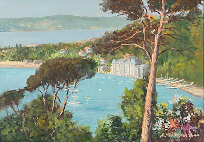 A. Muhterem Oma imzalı tablo — Yağlı Boya, 70×100 cm, 18.000 TL müzayede satışı
