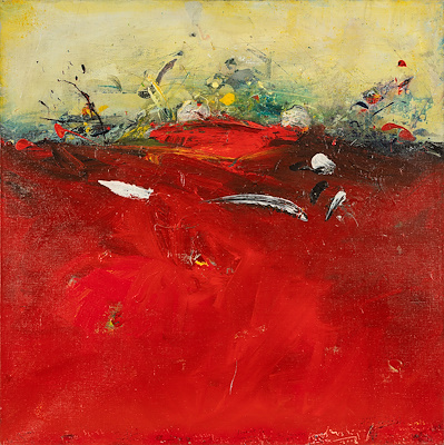 Habip Aydoğdu imzalı tablo — Yağlı Boya, 100×100 cm, 107.000 TL müzayede satışı