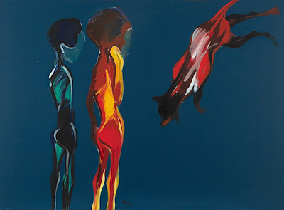 Mustafa Ata imzalı tablo — Yağlı Boya, 97×130 cm, 1.350.000 TL müzayede satışı