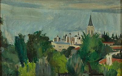 Eren Eyüboğlu imzalı tablo — Yağlı Boya, 20×31 cm, 430.000 TL müzayede satışı