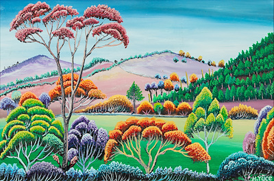Hüseyin Yüce imzalı tablo — Yağlı Boya, 40×60 cm, 42.500 TL müzayede satışı