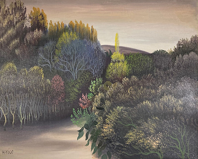 Hüseyin Yüce imzalı tablo — Yağlı Boya, 40×50 cm, 50.000 TL müzayede satışı